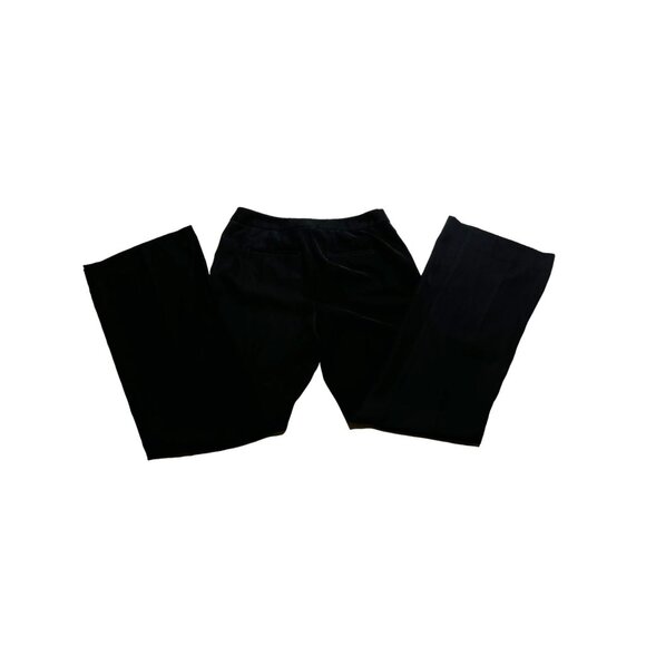Women's White House Black Market Black Flare Pants Size 8 - Picture 2 of 9